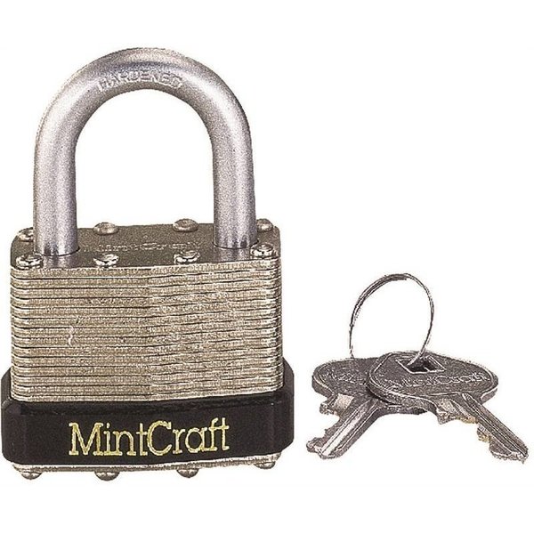 Prosource Padlock Steel 1-3/4In Vrtcl Kd HD00028-3L